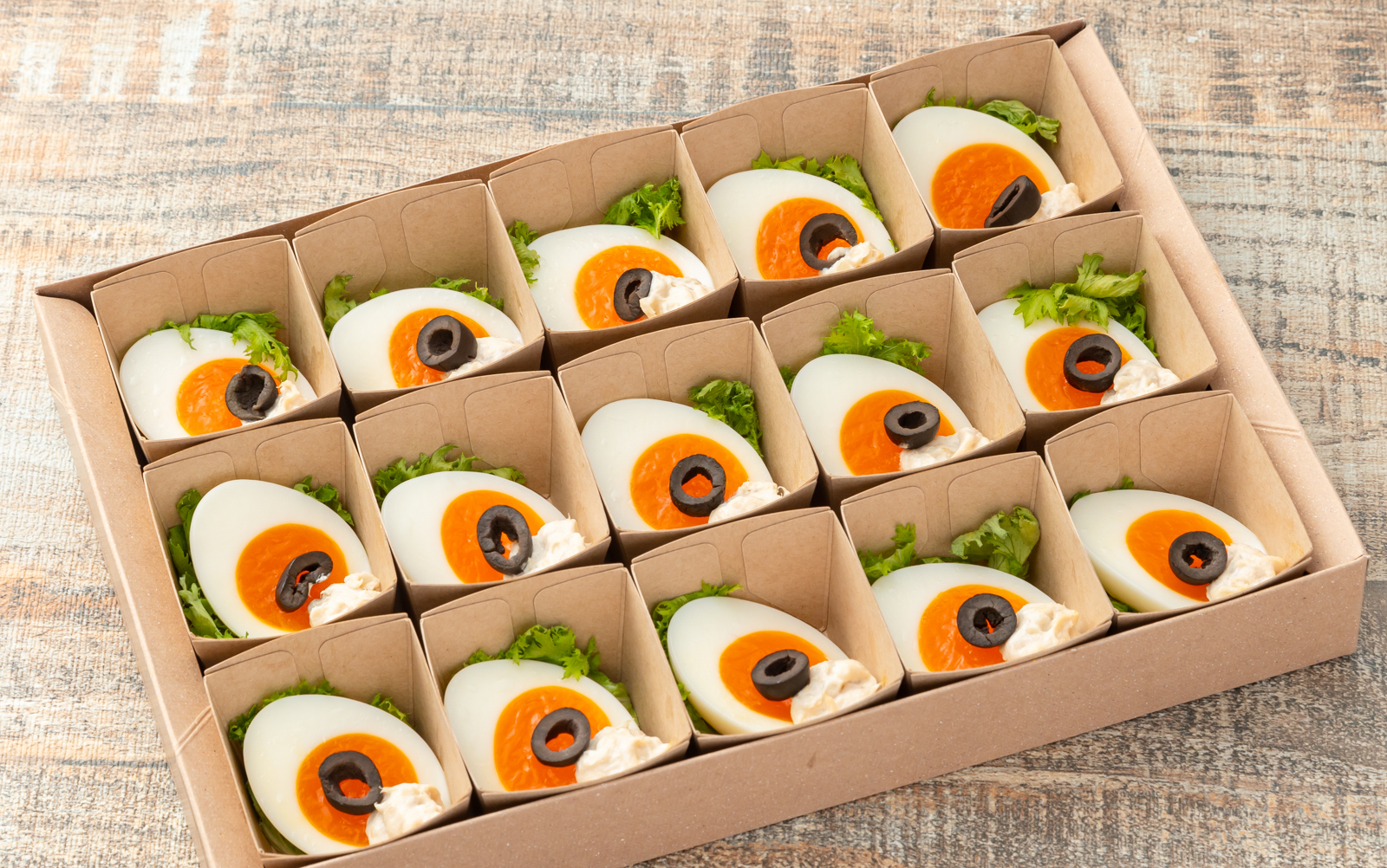 半熟風たまごのツナソース