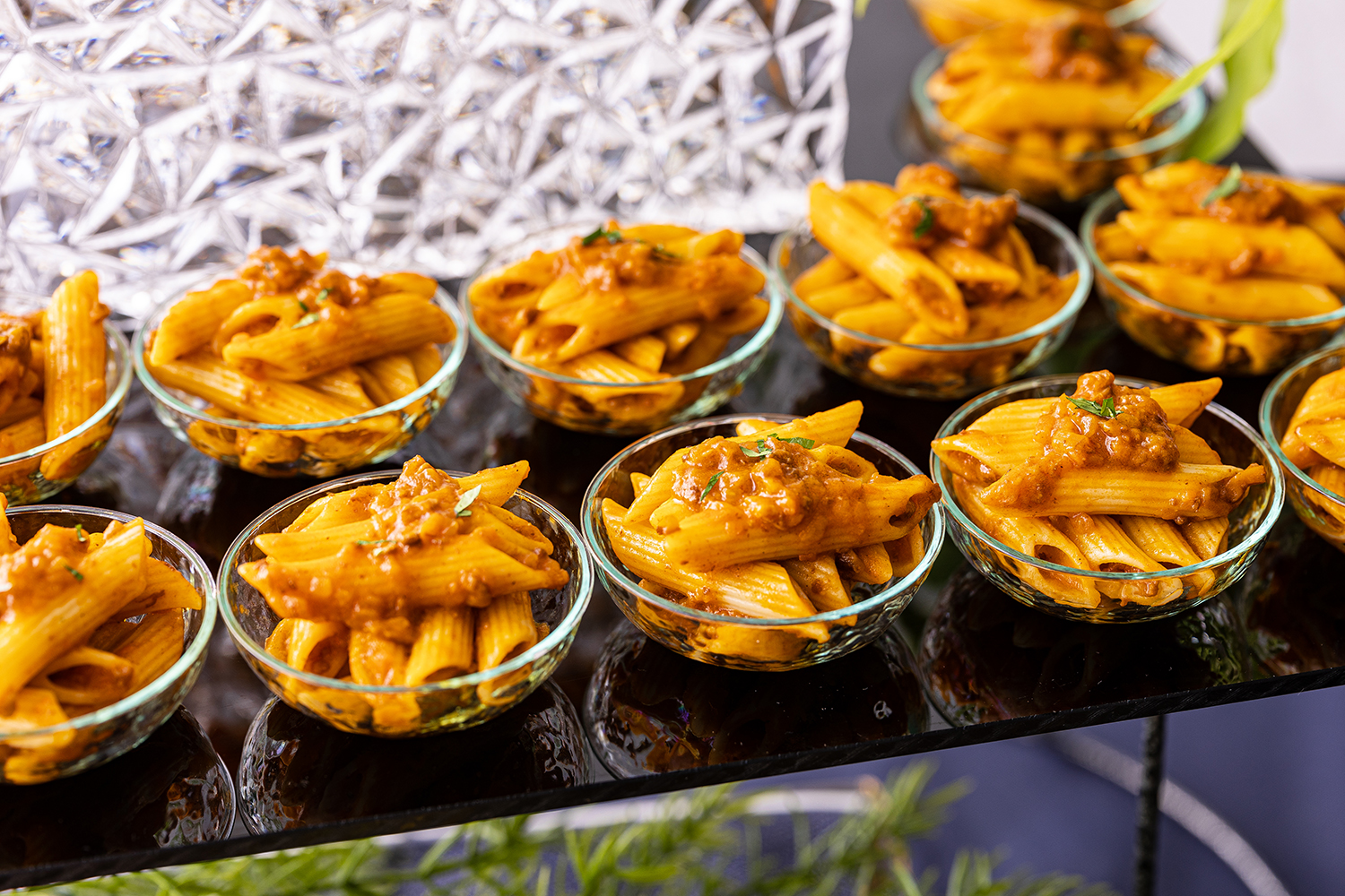 ミートソースペンネ