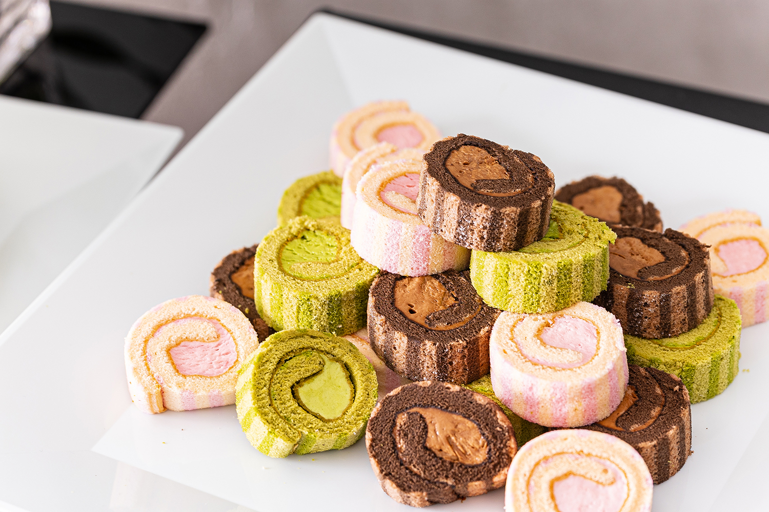 カットケーキのアソート