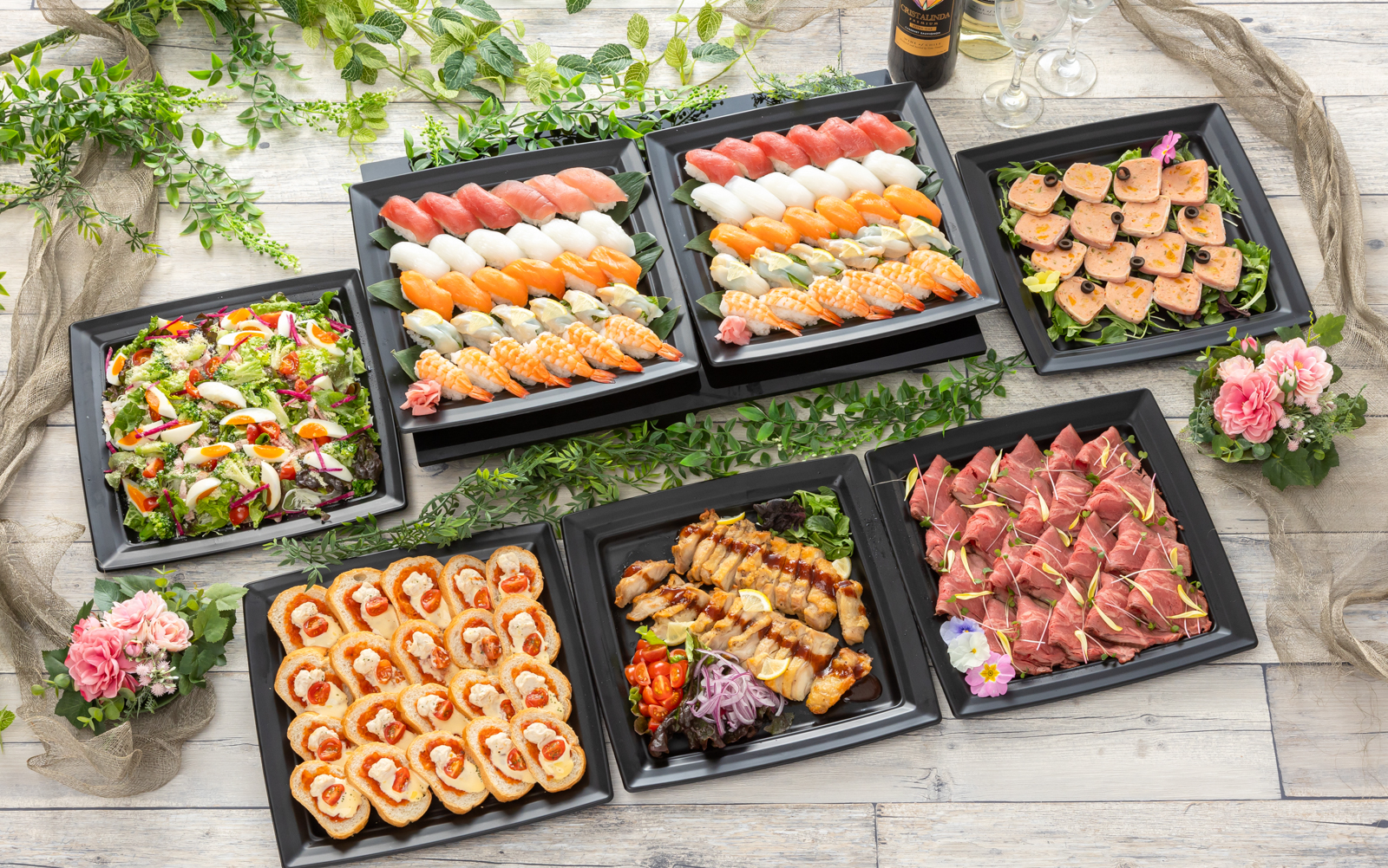 【握り寿司付】VOLUME DISHノーブル