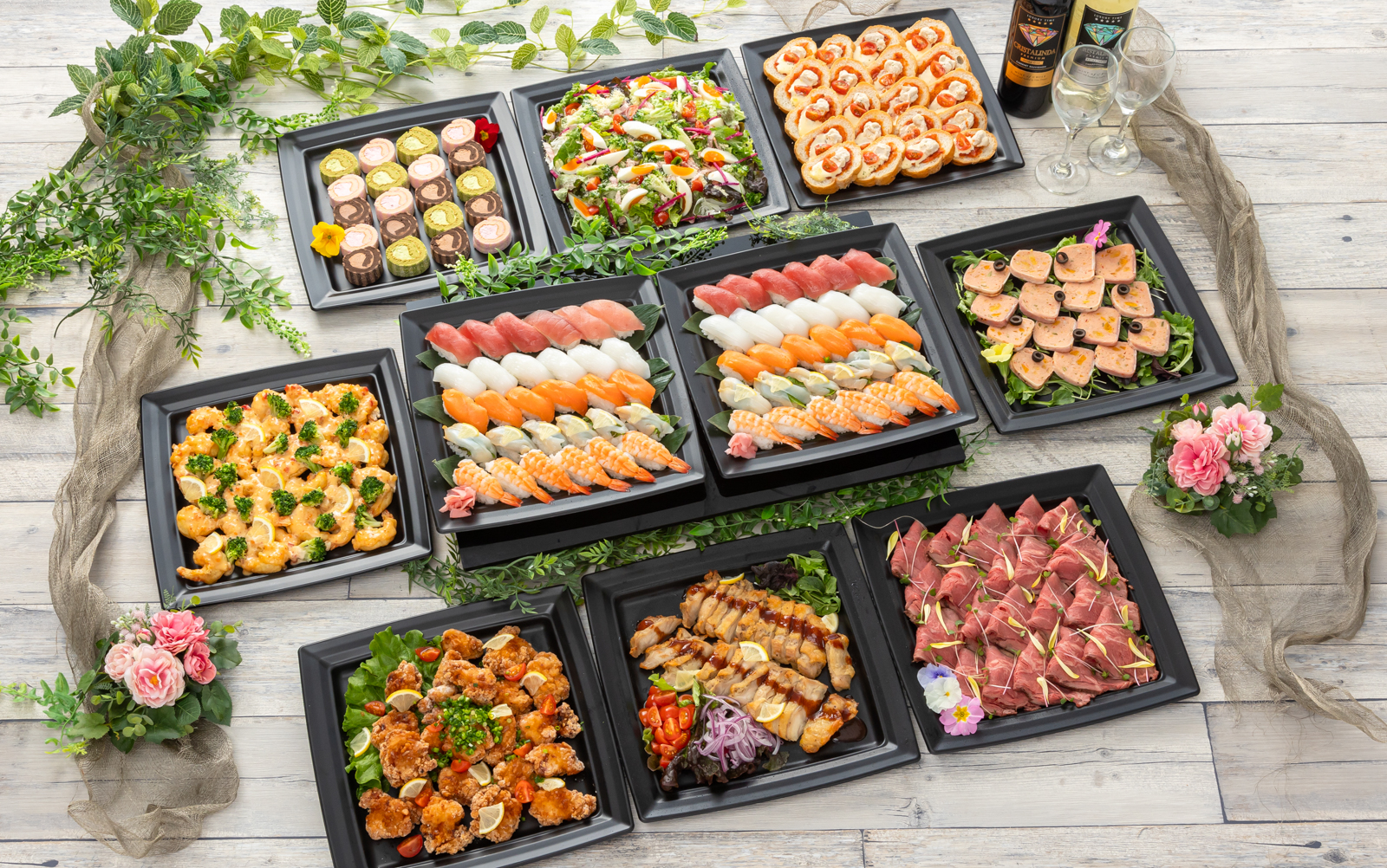 【握り寿司付】VOLUME DISHマグナート