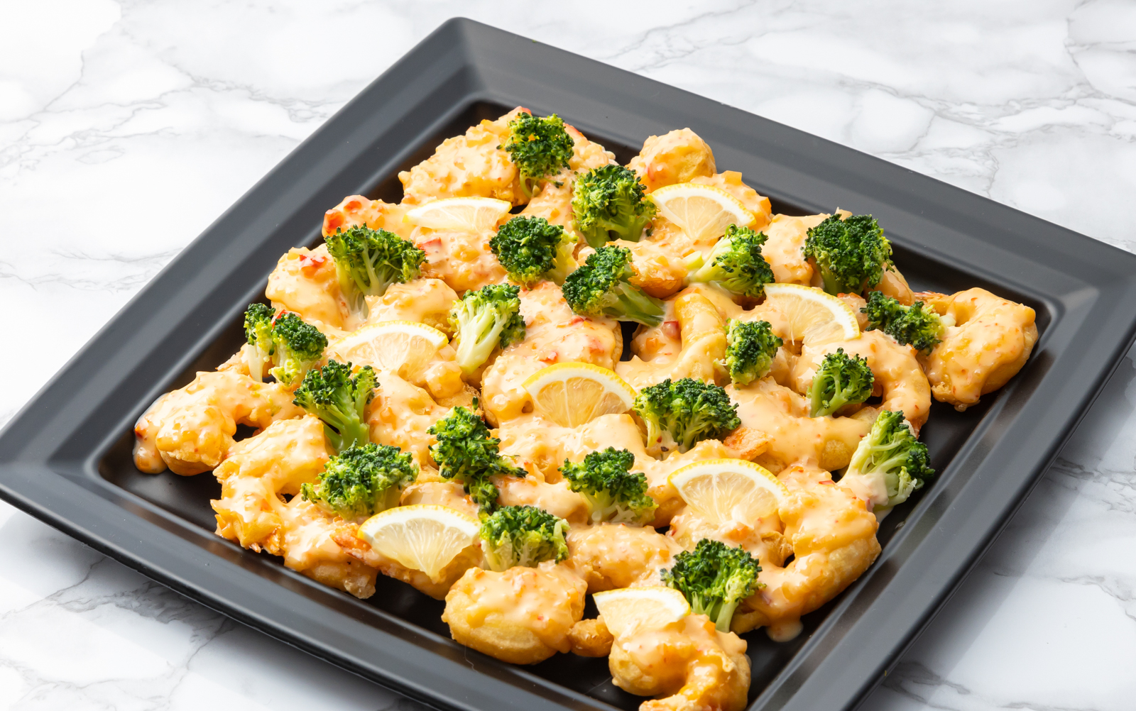 エビとブロッコリーのマヨネーズソース