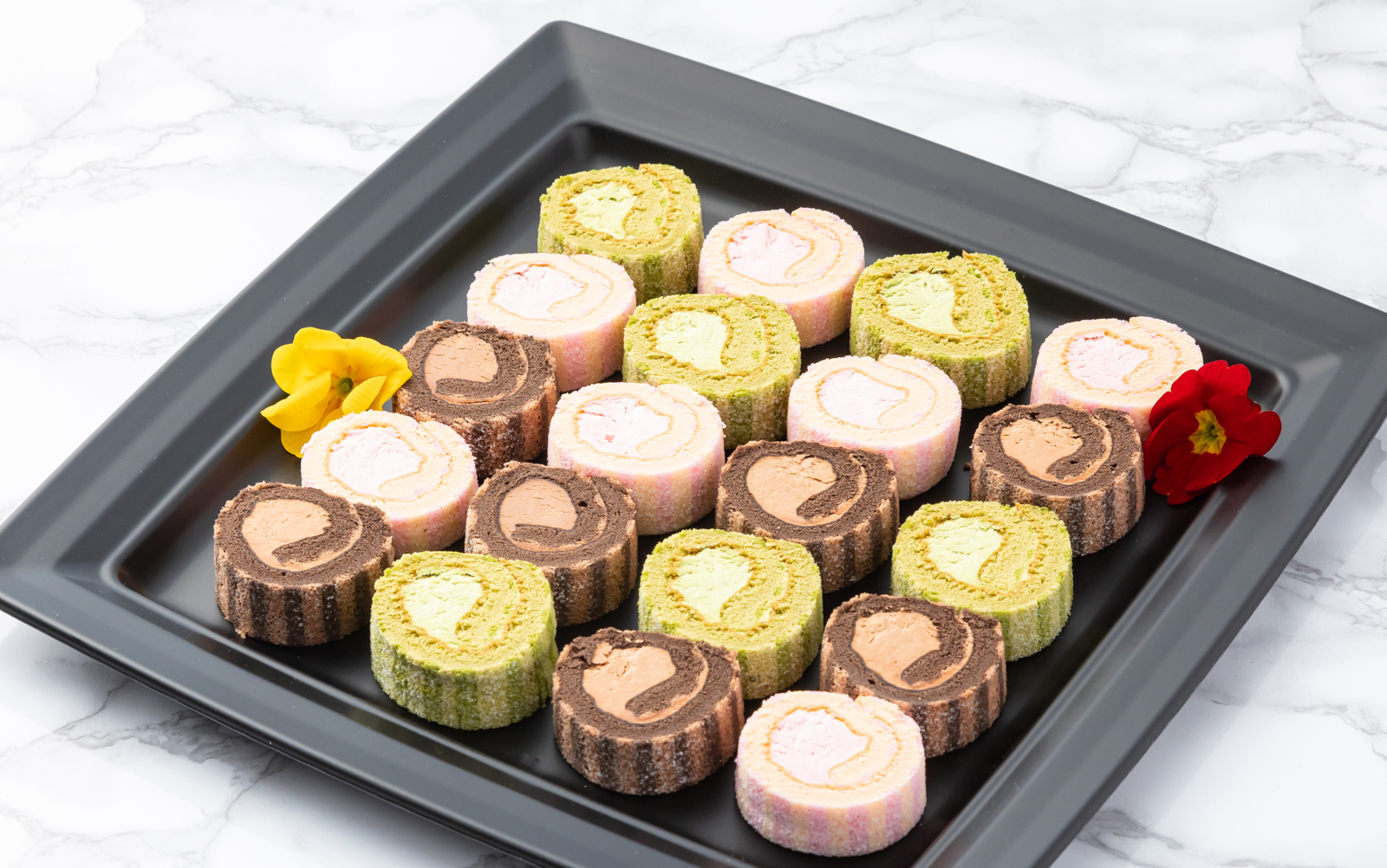 カットケーキのアソート