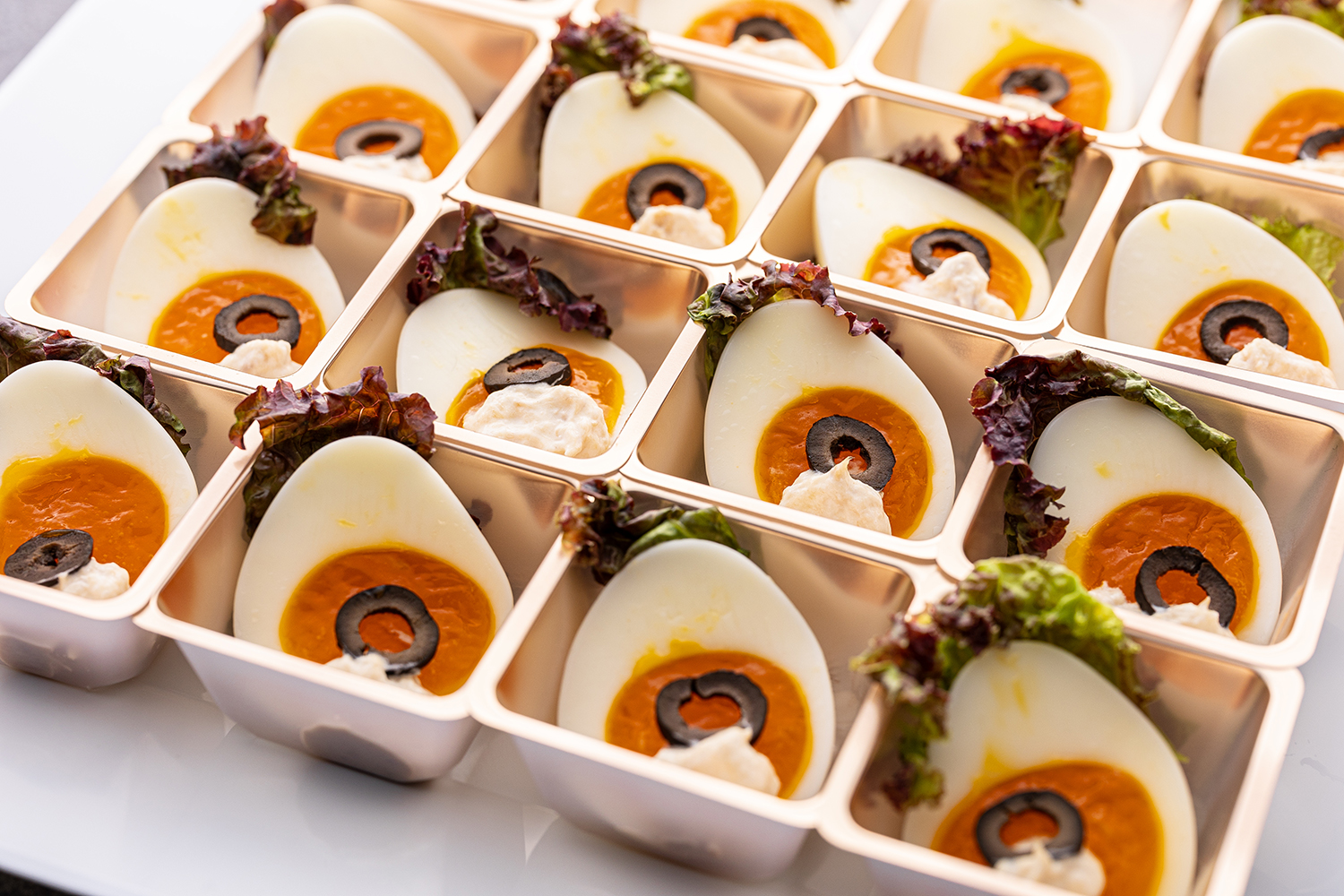 半熟風たまごのツナソース