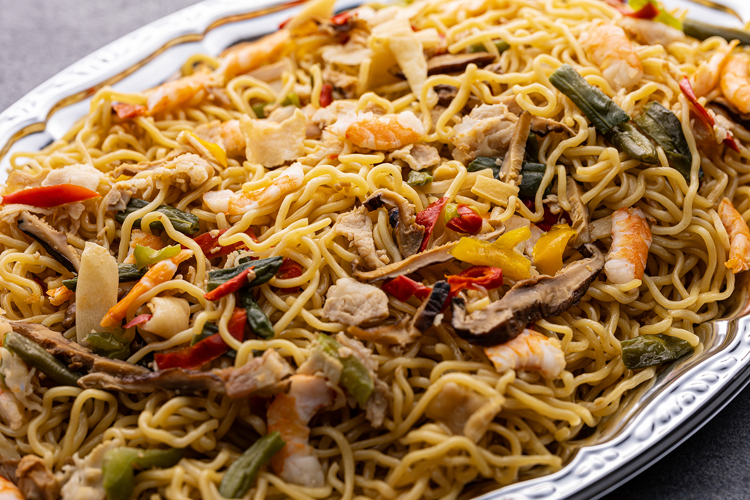 香ばしいオイスター焼きそば