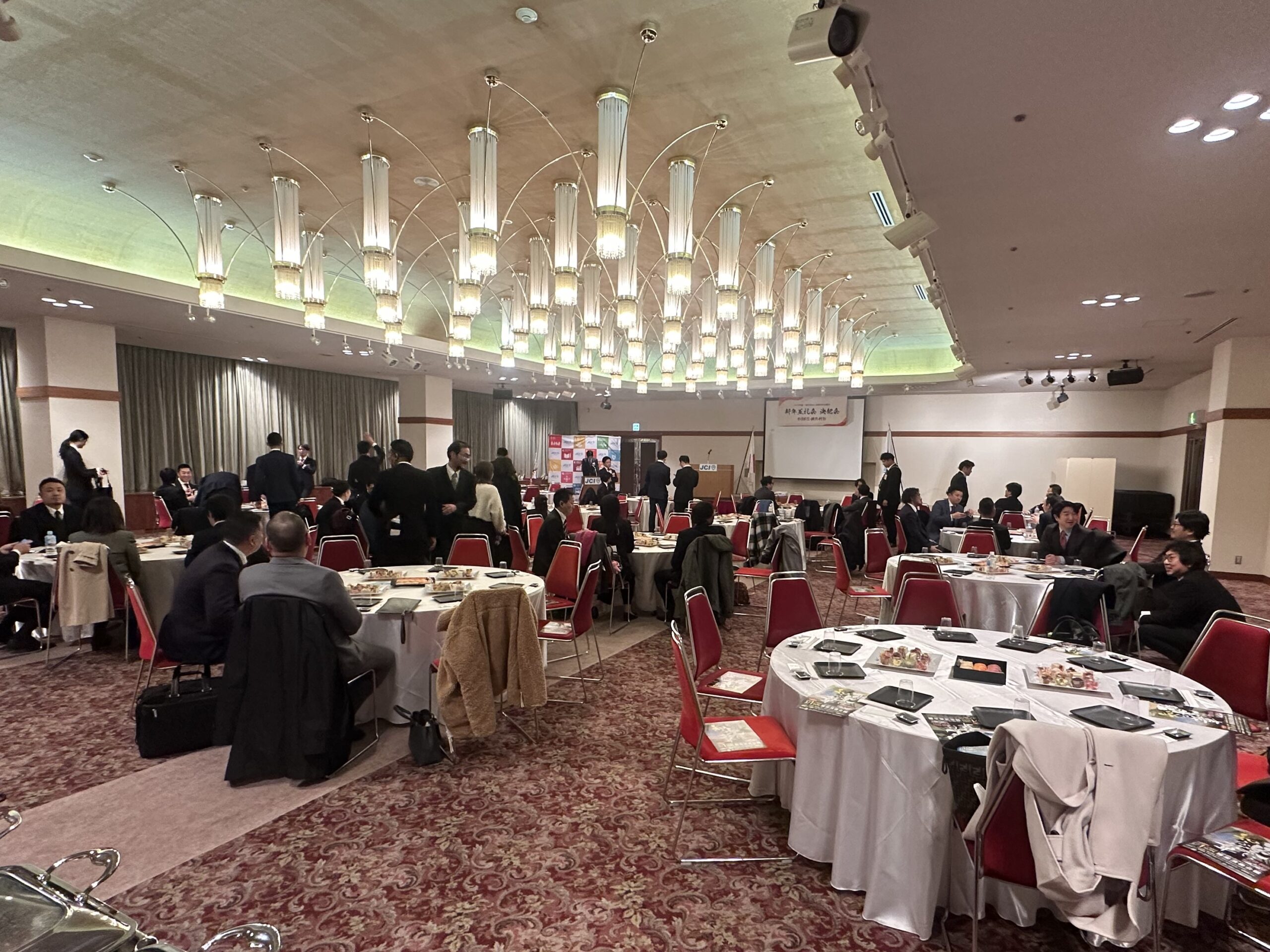 100人懇親会ケータリングを知多で実施していただきました